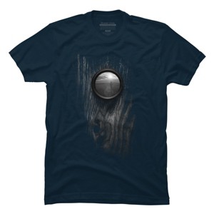 Men's Design By Humans The World Outside By TenkenNoKaiten T-Shirt - 1 of 4