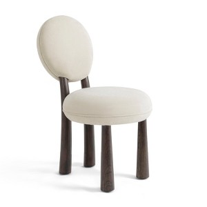 TOV Furniture Sulley Performance Chenille Dining Chair in Cream - 1 of 4