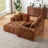 108.3" Chenille Tufted L-Shaped Modular Sectional Sofa with Left Arm Chaise Lounge, No Assembly Required - 4 of 4