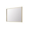 Elegant Lighting Aluminum Frame Rectangle Mirror 27x36 In Gold - 3 of 4