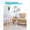BLACK+DECKER 18-Inch Pedestal Fan, Oscillating Fan for Home and Office, with 3 Speed Settings, Adjustable Height  and Fan Head Tilt - 2 of 4