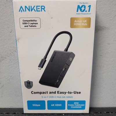 Anker 332 latest compact 5-in-1 USB-C hub with 4K HDMI port launches -   News