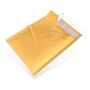 supplyhut 50 #0 6.5x10 Eco Kraft Bubble Padded Envelopes Mailers Lite Shipping 6.5"x10" - 2 of 4