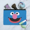 Sesame Street Grover Face Makeup Cosmetic Bag Organizer Pouch - 2 of 4