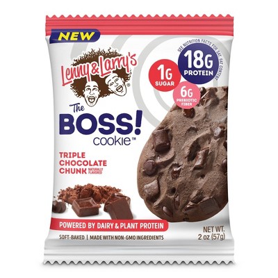 Lenny & Larry's The BOSS! Cookie - Triple Chocolate - 12ct