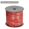 Flat Sequin Strip, 4mm String Metallic Sequin Strand, Paillette Sequin Trim Sewing String DIY Craft Embellishment, 197 Yards - 3 of 4