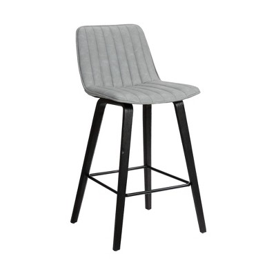 26" Lorenz Barstool Gray - Armen Living