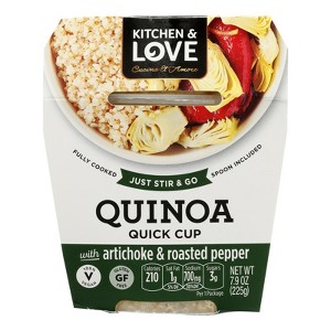 Cucina and Amore - Quinoa Meals - Artichoke and Roasted Pepper - Case of 6 - 7.9 oz - 1 of 2