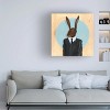 Famous When Dead 'David Lynch Rabbit' Canvas Art - 3 of 4
