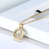 Floating CZ Bear Necklace, Ring or Earrings for Women Gold Plated Sterling Silver Ginger Lyne - 4 of 4