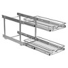 Hold N’ Storage Pull Out Cabinet Organizer 2 Tier – Heavy Duty Metal with Lifetime Limited Warranty - Anti Rust Chrome Finish - 4 of 4