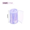 Unique Bargains Gift Wrapping Wide Sheer Wired Pastel Shimmer Iridescent Chiffon Ribbons 1 Pc - 2 of 4