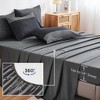 BAGOKIE Striped Comforter Set 7 Pieces Bed in a Bag with Comforter, Sheets, Pillowcases & Shams - 4 of 4