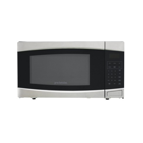 Proctor Silex 1.4 cu ft Microwave Oven - Silver (Brand May Vary) - image 1 of 4