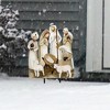 Briarwood Lane Christmas Metal Art 28x15.38 Rejoice Nativity For Christmas Metal Art - 2 of 3
