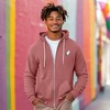 Dalix Ghost Embroidered Zip Hoodie Fleece Long Sleeve Pocket Warm Soft Mens - 3 of 4