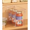 iDesign Set of 4 Pantry Storage Bins with Handles - Clear, USA Made - 3 of 4