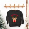The Juniper Shop Cousin Crew Reindeer Toddler Graphic Sweatshirt - 2 of 3