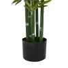 TopComfy Artificial Trees 72in Artificial Bamboo Medium Bamboo Tree Fake Bamboo Stalks Artificial Bamboo Tree for Home Decor, Green, 42"*42"*72" - 4 of 4