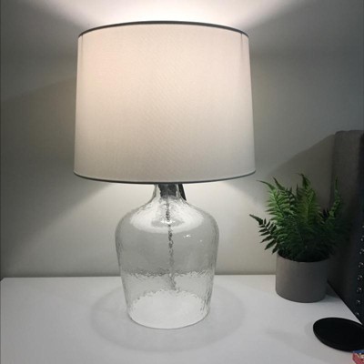 Artisan Glass Jug Large Lamp Base Clear - Threshold™ : Target