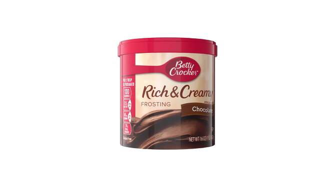 Betty Crocker Rich &#38; Creamy Chocolate Frosting - 16oz, 2 of 15, play video
