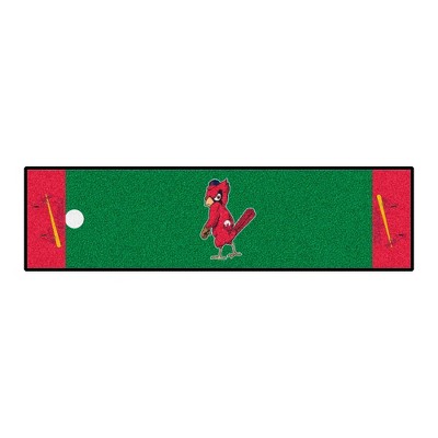 MLB St. Louis Cardinals 1950 Retro Collection 1.5'x6' Putting Mat - Green