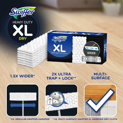 Swiffer XL Heavy Duty Dry Duster Refills - Unscented - 10ct - Thumbnail 2