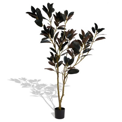 SKRAN Artificial Tree Indoor & Outdoor Plant with Bendable Branches, UV-Resistant Leaves, Decorative Potted Tree for Living Room, Office & Patio Decor