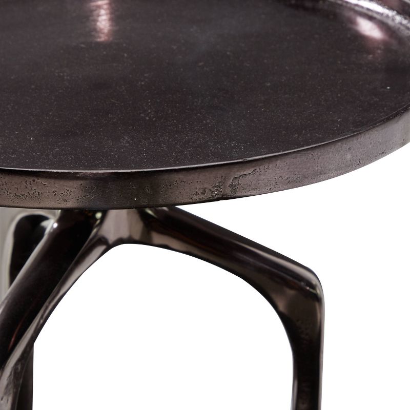 Contemporary Metal Tripod Accent Table - Olivia & May, 5 of 16