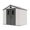 UPTIOT Outdoor Durable Resin Storage Shed - 2 of 4