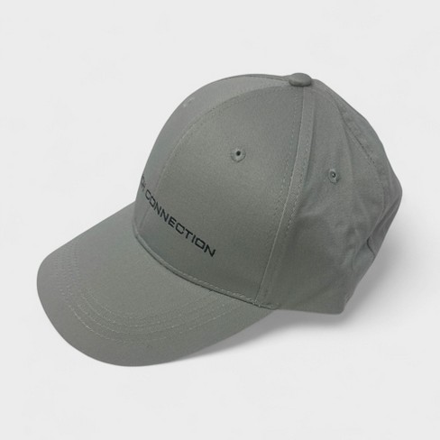 French Connection Baseball Cap Classic Adjustable Hat for Men Women Grey