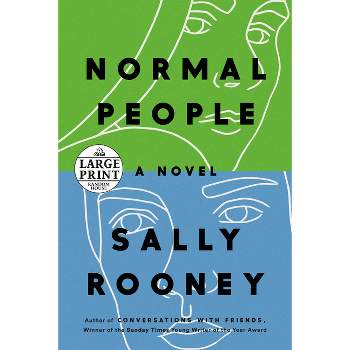 Normal People - Large Print by  Sally Rooney (Paperback)