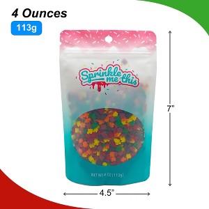 Sprinkle Me This – Mini Fall Leaves – Autumn Mini Leaf Confetti Sprinkles in Yellow, Red, Orange, Brown and Green - 1 of 4