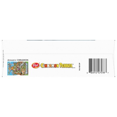 Pebbles Cinnamon Breakfast Cereal - 19.5oz