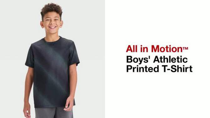 Boys&#39; Athletic Printed T-Shirt - All In Motion™, 2 of 5, play video