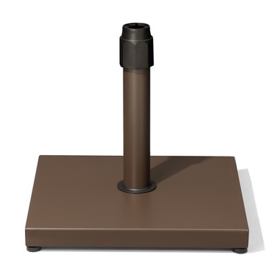 Crestlive Products 45lbs Patio Umbrella Base  Heavy Duty Outdoor Patio Market Umbrella Stand for Deck, Poolside, Balcony, Wind-Resistant Design