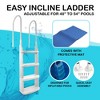 Main Access 200200 Easy Incline Above Ground In-Pool Swimming Pool Ladder w/ Mat - 2 of 4