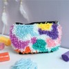 John Bead Textured Cosmetic Bag Latch Hook DIY Kit for Beginners - 2 of 4