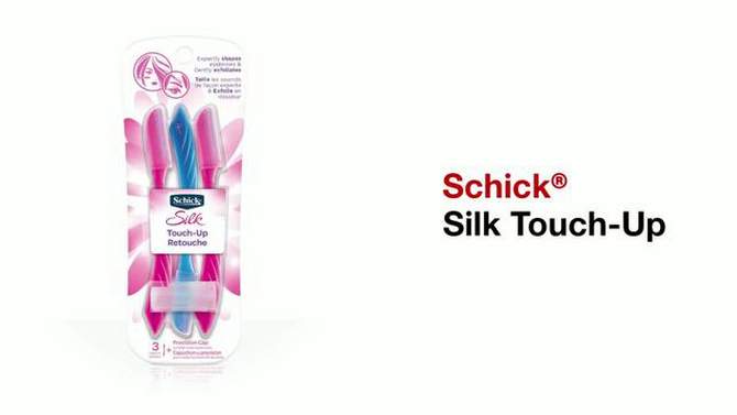 Schick Hydro Silk Touch-Up Dermaplaning Tool with Precision Cover - 3 ct, 2 of 15, play video