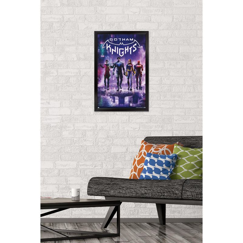 Trends International DC Comics Gotham Knights - Key Art Framed Wall Poster Prints, 2 of 7
