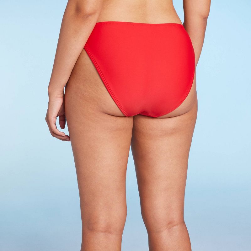 Women's Tab Side Cheeky Bikini Bottom - Wild Fable™, 5 of 8