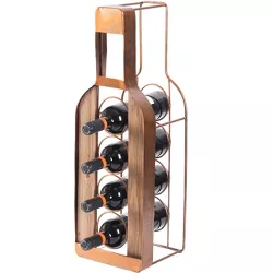 Foster & Rye Gears And Wheels Countertop Wine Rack, High Quality