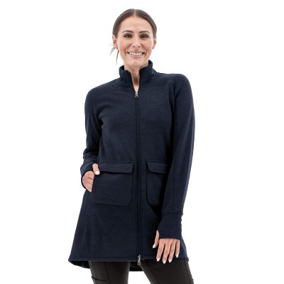 Yogalicious Womens Lux Crosstrain Everyday Half Zip Jacket With Thumbholes  : Target