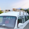 VEVOR Van Roof Ladder Rack, 3 Bars Alloy Steel Roof Racks, 750 LBS Capacity Rain-Gutter Roof Rack, Adjustable Length 40.2" to 74.8", White - 2 of 4