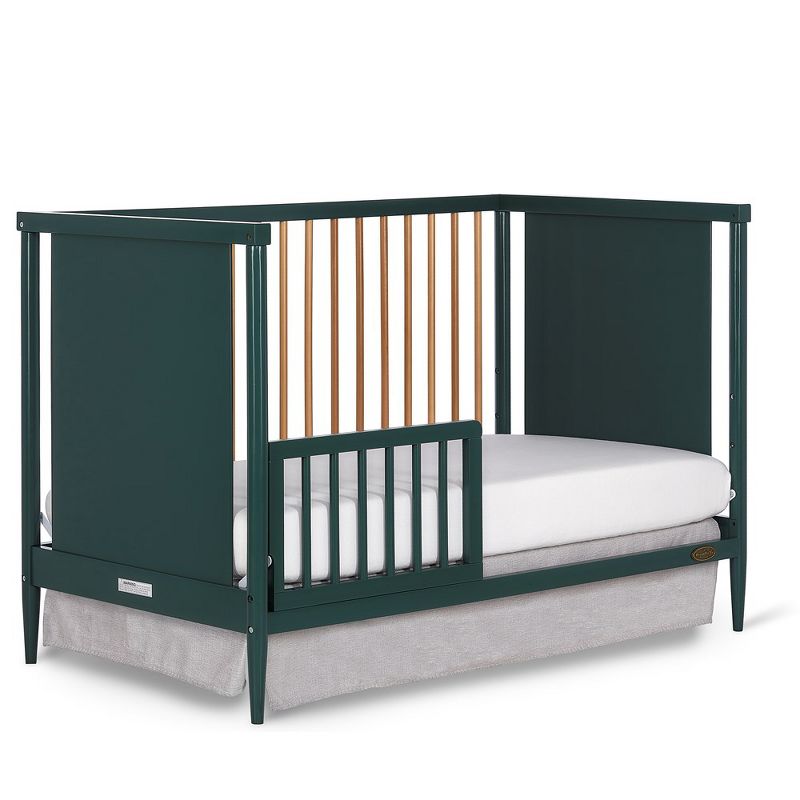 Dream On Me Clover 4-in-1 Modern Island Crib with Rounded Spindles, 3 of 9