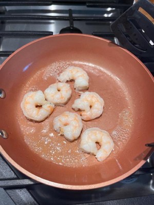 Peeled & Deveined Tail On Cooked Shrimp with Cocktail Sauce - Frozen - 16oz  - Good & Gather™