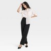 Women's High-Rise Straight Trousers - A New Day™ - 3 of 3