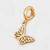 Little Words Project Butterfly Charm - Gold - 2 of 2