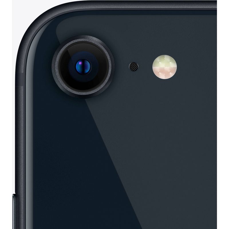 Consumer Cellular Apple iPhone SE (3rd generation) 5G (64GB) - Midnight, 4 of 11