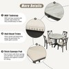 Anybear 5pc Dining Table and Chairs Set for 4 Persons - 2 of 4